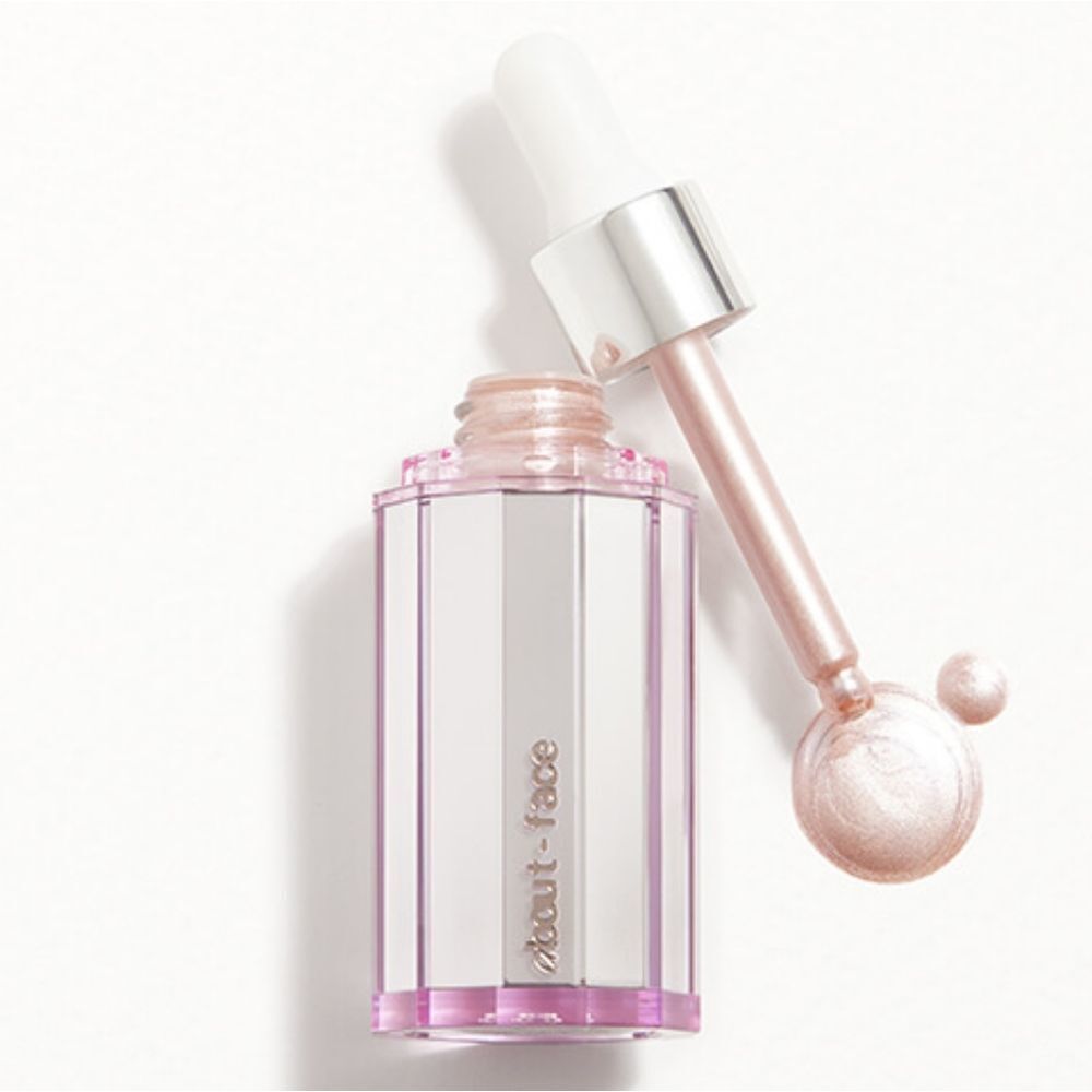 About Face Liquid Highlighter - Soft Pink  Pearl Shimmer